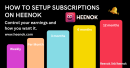 If you’re a content creator looking to build a steady income stream, this guide will walk you through the process of setting up and optimizing your subscription model on Heenok. | https://tinyurl.com/mwn47fxh 

#Heenok    #Creators